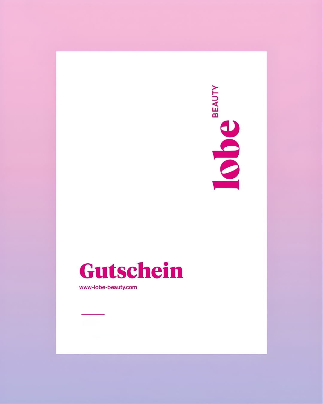 Digitaler Gutschein